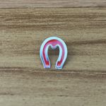Aplique de Metal Broche para Chapéu Mangalarga