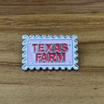 Aplique de Metal Broche para Chapéu ModeloTexas Farm