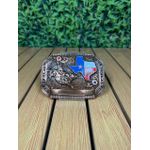 Fivela Country Cowboy Unissex Texas Ouro Velho 
