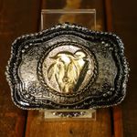 Fivela Country Cowboy Unissex Boi Dourado
