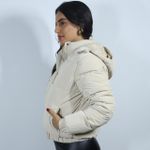 Bobojaco cor Off com Capuz Feminino - Club 21 Country 