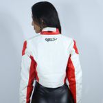 Jaqueta de Couro Feminina Paladin Vermelha Lançamento - Club 21 Country