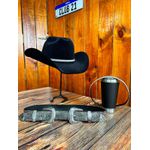 Kit Country Feminino Festa Diamond Preto + Brinde 