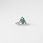 Anel de Inox com Pedra Country Tam 15