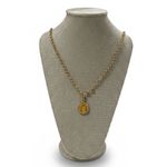 Colar Dourado Feminino Ferradura