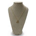 Colar Dourado Feminino Horse 