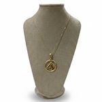 Colar Dourado Feminino Horse 