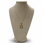 Colar Dourado Feminino 