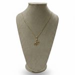 Colar Dourado Feminino 