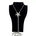 Gravatinha Estrela Prata