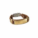 Pulseira de Couro Sintético Country 