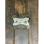 Fivela Country Cowboy Unissex Team Roping Classic