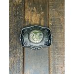 Fivela Country Cowboy Unissex Boi Dourado