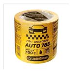 Fita Crepe Automotiva Anti Uv Amarela 48mm X 40mts Adelbras