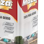 Tinta Gesso Dupla Ação Branco Fosco 18 Litros ref 10511 Maza 