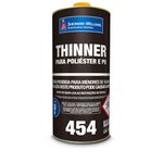 Thinner 454 Para Poliuretano/Poliéster - 900ml - Lazzuril