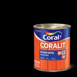 Esmalte Sintético Coralit Secagem rápida Preto Brilhante 900ml - 5202932 – Coral