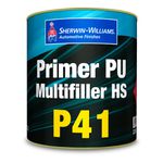 Kit Primer Pu Multifiller Hs P41 4,5L Sherwin Williams Automotivo