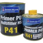 kit Primer Pu Multifiller Hs P41 Sherwin Williams Automotivo