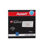 Refletor led slim 10w 6500k biv avant 