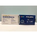 Luminária De Emergência Biv 100Lm 6400k Philbra