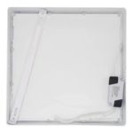 Painel Plafon Led 24w Quadrado Sobrepor Branco Quente 3000k Embuled