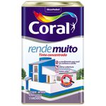 Tinta Acrílica Rende Muito Palha Fosco 18L Litros Coral