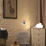 Luz Infantil Noturna Abajur Tomada Led 1w Luz Amarela serena Avant