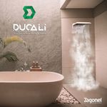 Chuveiro Ducha Ducali Eletrônica Branco 7500w 220v Zagonel