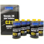 Kit Verniz C21 Alto Sólidos 2k 4,5l + 5 Cat H21 450ml Sw