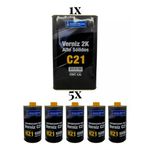 Kit Verniz C21 Alto Sólidos 2k 4,5l + 5 Cat H21 450ml Sw