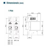 Dispositivo Protetor De Surto 1 Polo 80ka - Dps Soprano