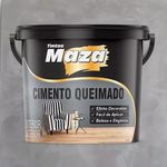 Efeito Decorativo Cimento Queimado Revestimento Maza 5,6kg