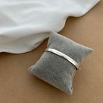 Bracelete Fio Arredondado Largo 5mm Com Trava