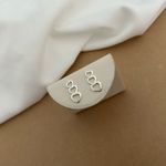 EAR CUFF 3 CORAÇÕES PEQUENO MÉDIO E GRANDE VAZADOS DE GANCHO