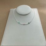 CHOKER COM 7 CORAÇÕES DE ZIRCÔNIA COLORS 