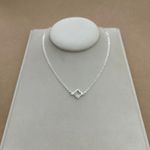 CHOKER COM 1 TREVO DE ZIRCÔNIA CRISTAL