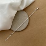 PULSEIRA ELOS ALONGADOS MASCULINA 20CM