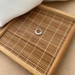 PIERCING ARGOLINHA 11 MINI ZIRCÔNIAS CRISTAL GARRAS