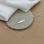 PULSEIRA INFANTIL PLAQUINHA ESTRELA VAZADA