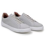 Tênis Casual Masculino CNS LONDRES515 Nobuck Cinza 