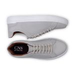 Tênis Casual Masculino CNS LONDRES515 Nobuck Cinza 
