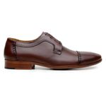 Sapato Social Masculino Derby Brogue CNS Tostado