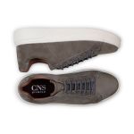 Tênis Casual Masculino CNS 601 Nobuck Cinza