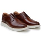 Sapato Casual Masculino Derby CNS Hannover Tan