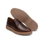 Sapato Masculino CNS Casual Derby Tan 