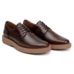 Sapato Masculino CNS Casual Derby Tan 