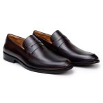 Sapato Social Masculino Loafer Café