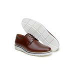 Sapato Casual Masculino Derby CNS Tan