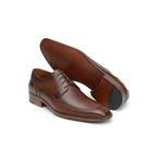 Sapato Social Masculino Derby CNS Caramelo